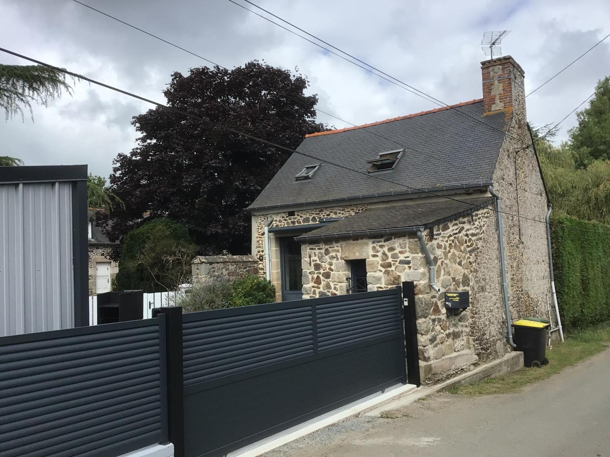 Plourhan Maison En Pierre A La Campagne Proche De La Mer מראה חיצוני תמונה